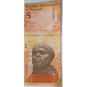Billete de 5 bolivares