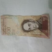 Billete de 100 bolívares 4 de noviembre del 2015