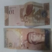 Billete de 10 bolívares 29 de octubre de 2013