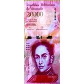 Billete de 20.000 Bs
