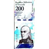 Billete de 200 Bs.
