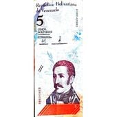 Billete de 5 Bs