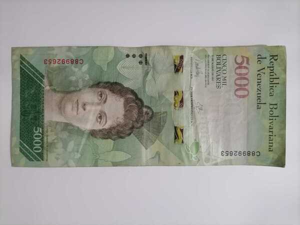 Billetes de 5000 soberanos
