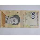 Billetes de 500 Bs soberanos