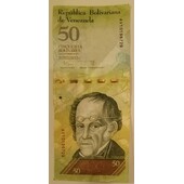 Billete de 50 Bs. F