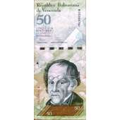 Billete de 50bs 27/12/2012