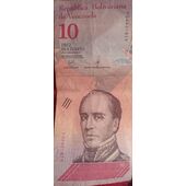 10 bolívares 2018