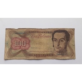 Venezuela Billete 100 Bs. Año 1992