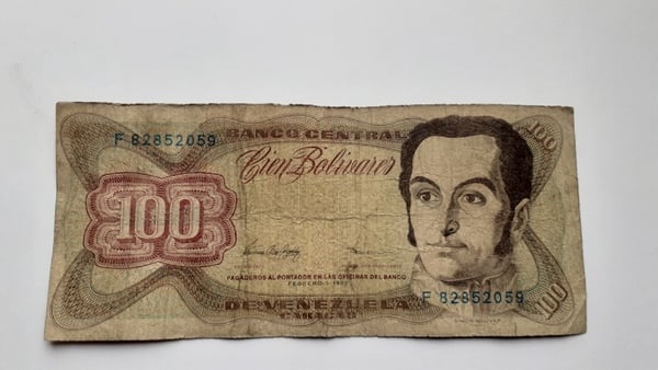 Venezuela Billete 100 Bs. Año 1.998