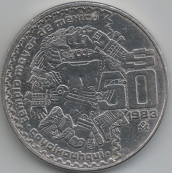 50 Pesos México 1983. Sin circular