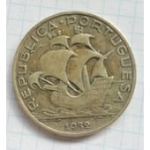 3 monedas 10 escudos 1932-33-34 Km#582. Plata .835