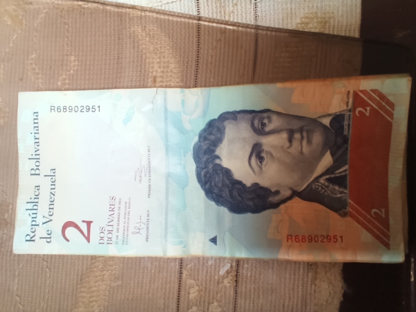 Billetes 2 bolivares
