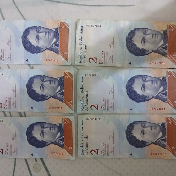 Billetes 2bs 27/12/2012