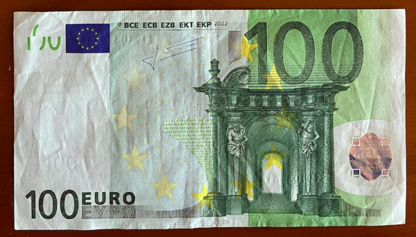 100 Euro de 2002