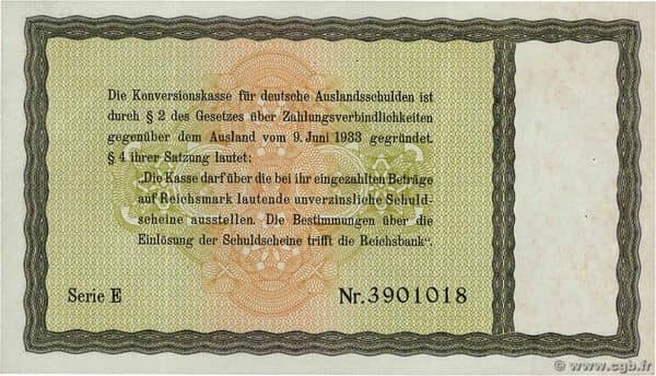 5 Reichsmark Konversionskasse