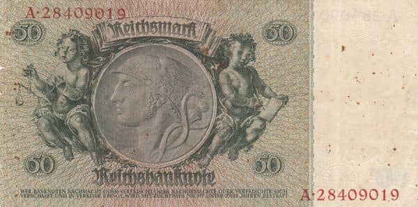 50 Reichsmark Reichsbanknote