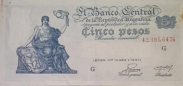 5 pesos