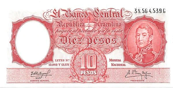 10 pesos
