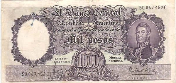 1000 pesos