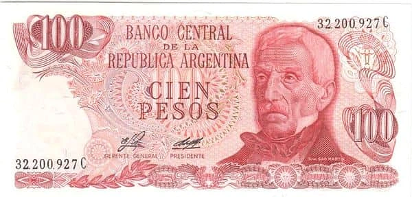 100 pesos
