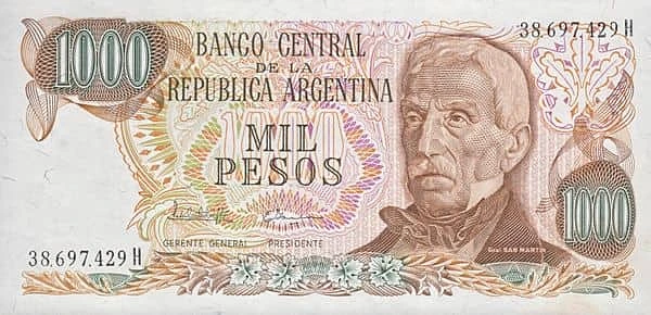 1000 pesos