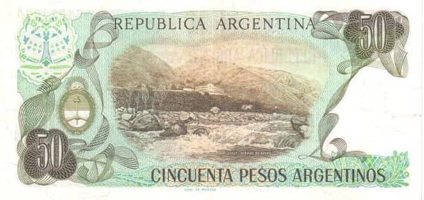 50 Pesos argentinos