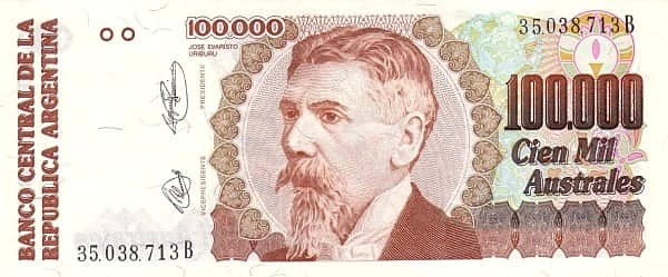 100.000 austrais