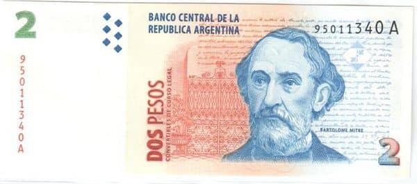 2 Pesos (Convertibles de Curso Legal)