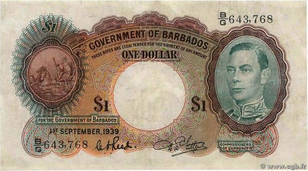 1 Dollar George VI