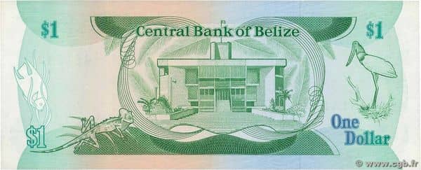 1 Dollar Elizabeth II Central Bank