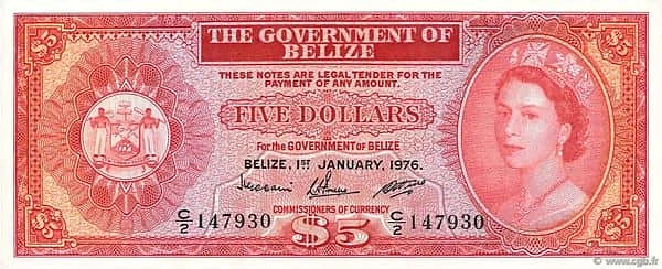 5 Dollars Elizabeth II