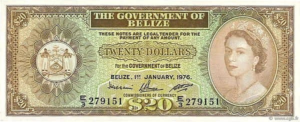 20 Dollars Elizabeth II