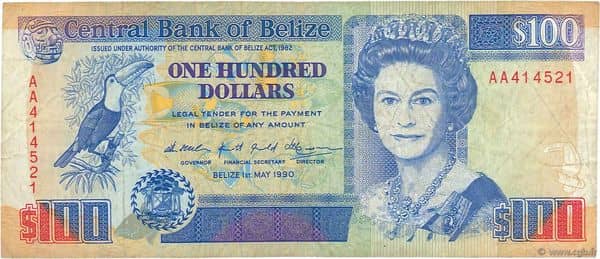 100 Dollars Elizabeth II