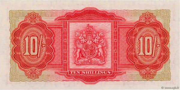 10 Shillings Elizabeth II