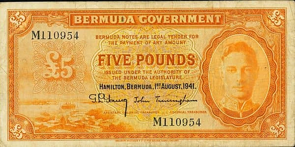 5 Pounds George VI