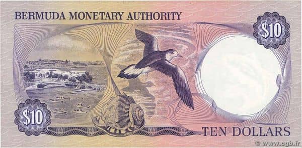 10 Dollars Elizabeth II Monetary Authority