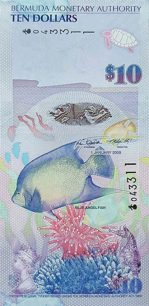 10 Dollars Elizabeth II