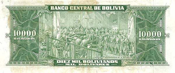 10000 Bolivianos