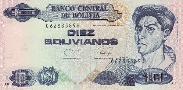 10 bolivianos