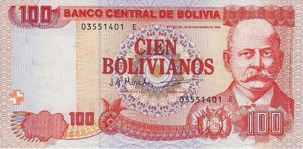 100 bolivianos