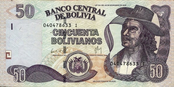 50 bolivianos