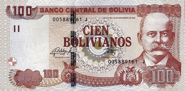 100 bolivianos