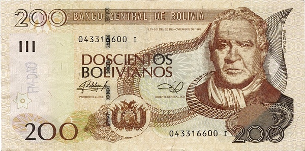 200 bolivianos