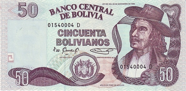 50 bolivianos