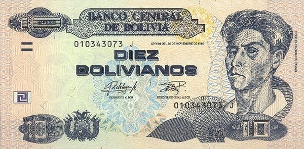 10 bolivianos