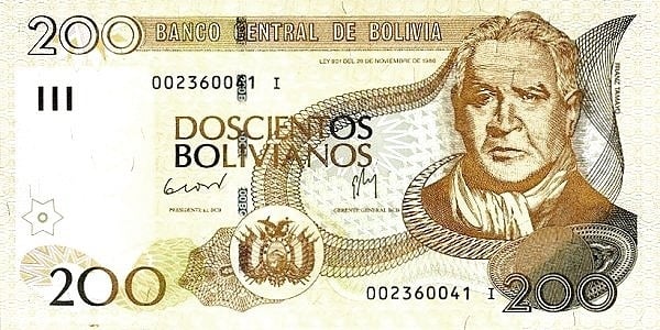 200 bolivianos