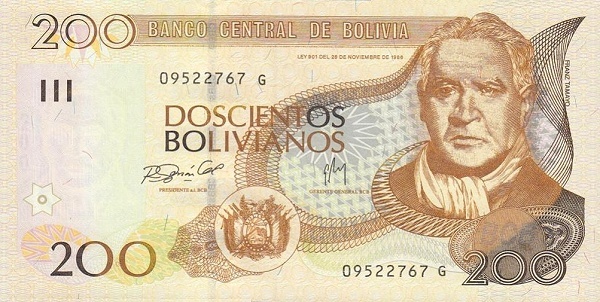 200 bolivianos