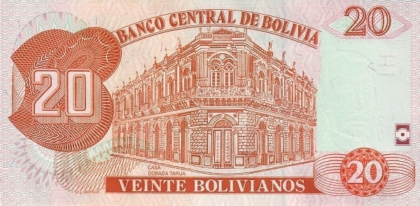 20 bolivianos