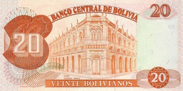 20 bolivianos