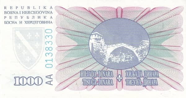 1000 Dinara